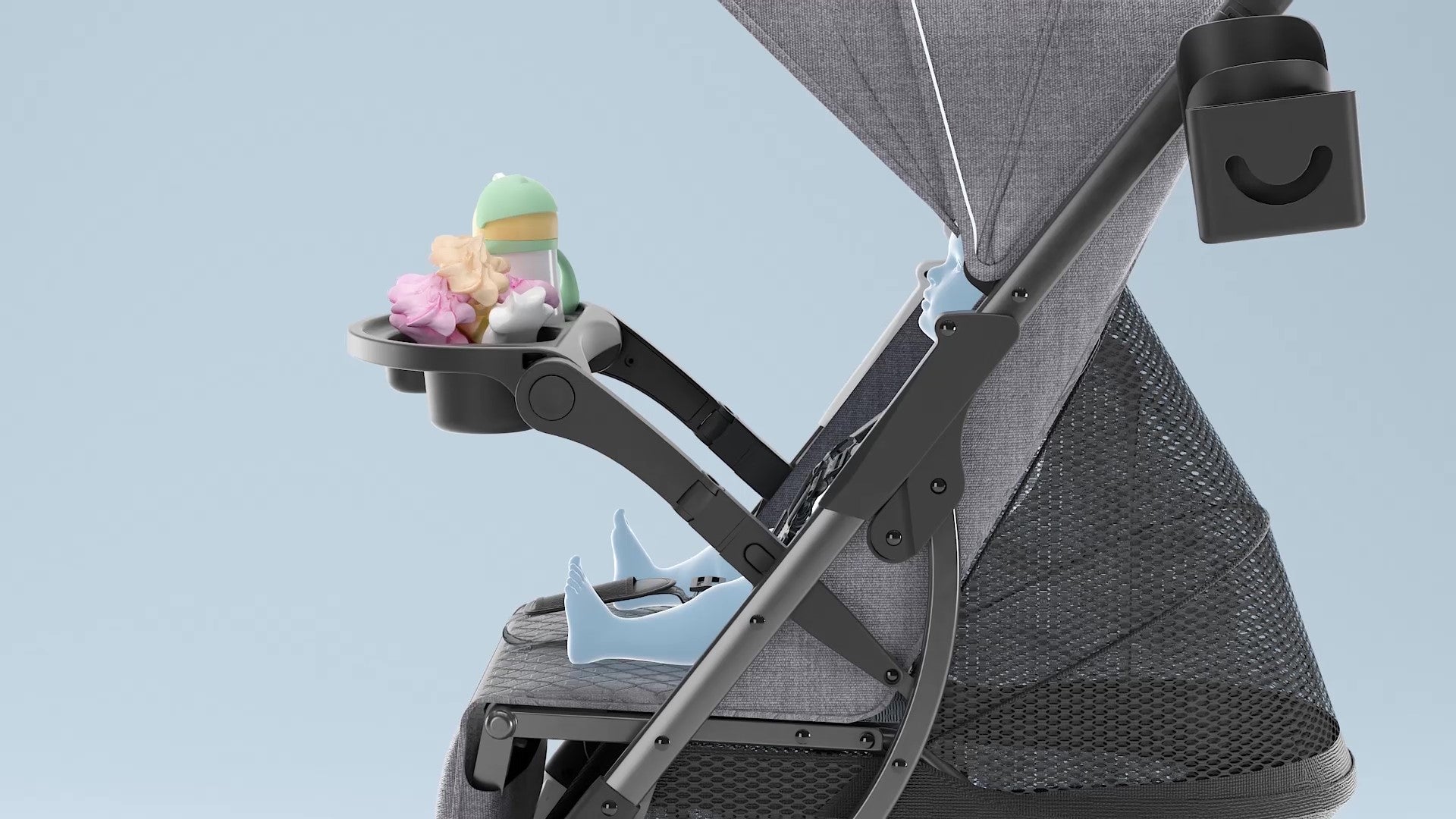 Keenz Air Plus 3.0 Ultimate Grey Keenz Strollers Store